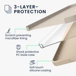 Laptop, Telefoane si Tablete - Telefoane mobile si accesorii - Accesorii Telefoane - Huse telefoane - Husa Kwmobile pentru Samsung Galaxy A57 5G, incarcare wireless, silicon, bej - Infinity.ro