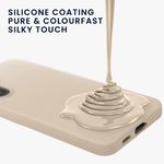 Laptop, Telefoane si Tablete - Telefoane mobile si accesorii - Accesorii Telefoane - Huse telefoane - Husa Kwmobile pentru Samsung Galaxy A57 5G, incarcare wireless, silicon, bej - Infinity.ro