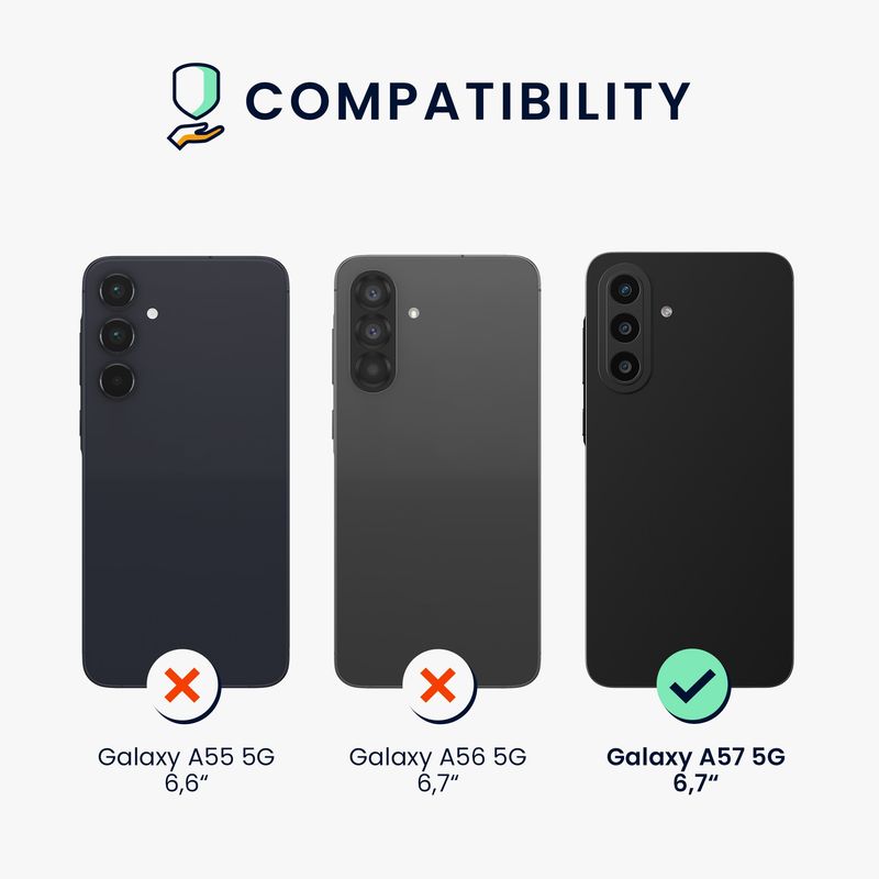 Laptop, Telefoane si Tablete - Telefoane mobile si accesorii - Accesorii Telefoane - Huse telefoane - Husa Kwmobile pentru Samsung Galaxy A57 5G, incarcare wireless, silicon, mov, TPU - Infinity.ro