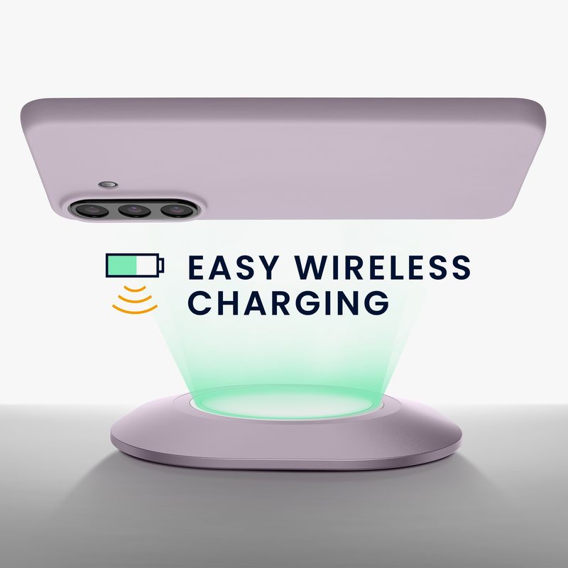 Laptop, Telefoane si Tablete - Telefoane mobile si accesorii - Accesorii Telefoane - Huse telefoane - Husa Kwmobile pentru Samsung Galaxy A57 5G, incarcare wireless, silicon, mov, TPU - Infinity.ro