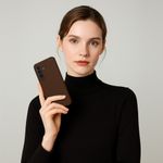 Laptop, Telefoane si Tablete - Telefoane mobile si accesorii - Accesorii Telefoane - Huse telefoane - Husa Kwmobile pentru Samsung Galaxy A57 5G, incarcare wireless, silicon, maro - Infinity.ro