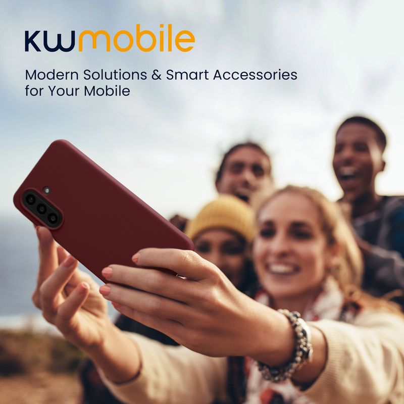 Laptop, Telefoane si Tablete - Telefoane mobile si accesorii - Accesorii Telefoane - Huse telefoane - Husa Kwmobile pentru Samsung Galaxy A57 5G, incarcare wireless, silicon, mov - Infinity.ro