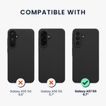 Laptop, Telefoane si Tablete - Telefoane mobile si accesorii - Accesorii Telefoane - Huse telefoane - Husa Kwmobile pentru Samsung Galaxy A57 5G, incarcare wireless, silicon, negru - Infinity.ro