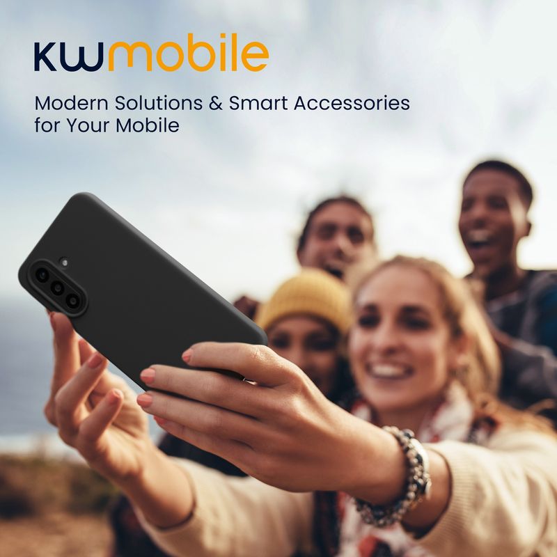 Laptop, Telefoane si Tablete - Telefoane mobile si accesorii - Accesorii Telefoane - Huse telefoane - Husa Kwmobile pentru Samsung Galaxy A57 5G, incarcare wireless, silicon, negru - Infinity.ro
