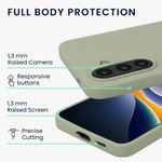 Laptop, Telefoane si Tablete - Telefoane mobile si accesorii - Accesorii Telefoane - Huse telefoane - Husa Kwmobile pentru Samsung Galaxy A57 5G, incarcare wireless, silicon, verde - Infinity.ro