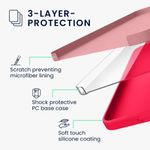 Laptop, Telefoane si Tablete - Telefoane mobile si accesorii - Accesorii Telefoane - Huse telefoane - Husa Kwmobile pentru Samsung Galaxy A57 5G, incarcare wireless, silicon, roz - Infinity.ro