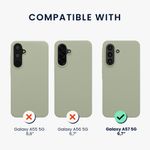 Laptop, Telefoane si Tablete - Telefoane mobile si accesorii - Accesorii Telefoane - Huse telefoane - Husa Kwmobile pentru Samsung Galaxy A57 5G, incarcare wireless, silicon, verde - Infinity.ro