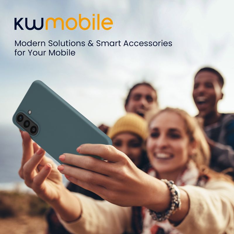 Laptop, Telefoane si Tablete - Telefoane mobile si accesorii - Accesorii Telefoane - Huse telefoane - Husa Kwmobile pentru Samsung Galaxy A57 5G, incarcare wireless, TPU, gri - Infinity.ro