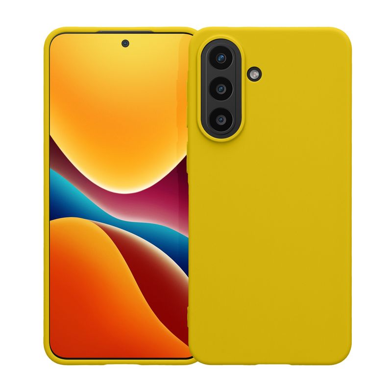 Laptop, Telefoane si Tablete - Telefoane mobile si accesorii - Accesorii Telefoane - Huse telefoane - Husa Kwmobile pentru Samsung Galaxy A57 5G, incarcare wireless, TPU, galben - Infinity.ro