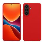 Laptop, Telefoane si Tablete - Telefoane mobile si accesorii - Accesorii Telefoane - Huse telefoane - Husa Kwmobile pentru Samsung Galaxy A57 5G, incarcare wireless, TPU, rosu - Infinity.ro