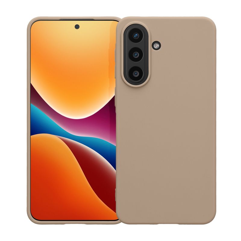 Laptop, Telefoane si Tablete - Telefoane mobile si accesorii - Accesorii Telefoane - Huse telefoane - Husa Kwmobile pentru Samsung Galaxy A57 5G, incarcare wireless, TPU, bej - Infinity.ro