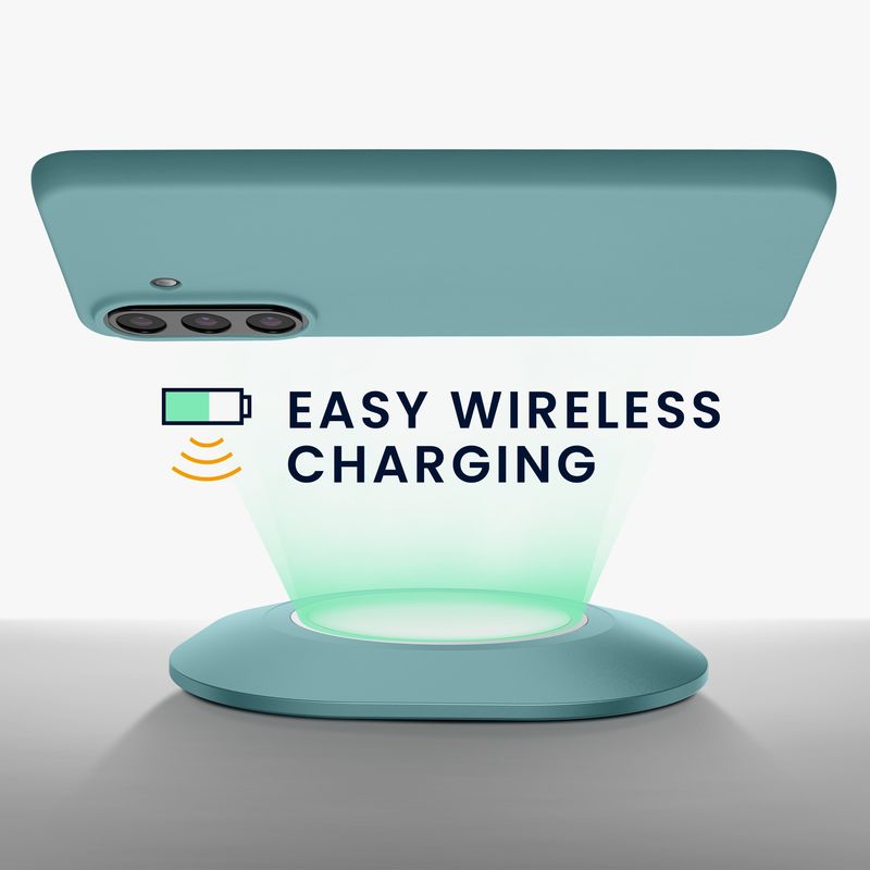 Laptop, Telefoane si Tablete - Telefoane mobile si accesorii - Accesorii Telefoane - Huse telefoane - Husa Kwmobile pentru Samsung Galaxy A57 5G, incarcare wireless, TPU, noapte - Infinity.ro