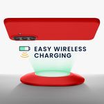 Laptop, Telefoane si Tablete - Telefoane mobile si accesorii - Accesorii Telefoane - Huse telefoane - Husa Kwmobile pentru Samsung Galaxy A57 5G, incarcare wireless, TPU, rosu - Infinity.ro