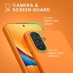 Laptop, Telefoane si Tablete - Telefoane mobile si accesorii - Accesorii Telefoane - Huse telefoane - Husa Kwmobile pentru Samsung Galaxy A57 5G, incarcare wireless, TPU, portocaliu - Infinity.ro