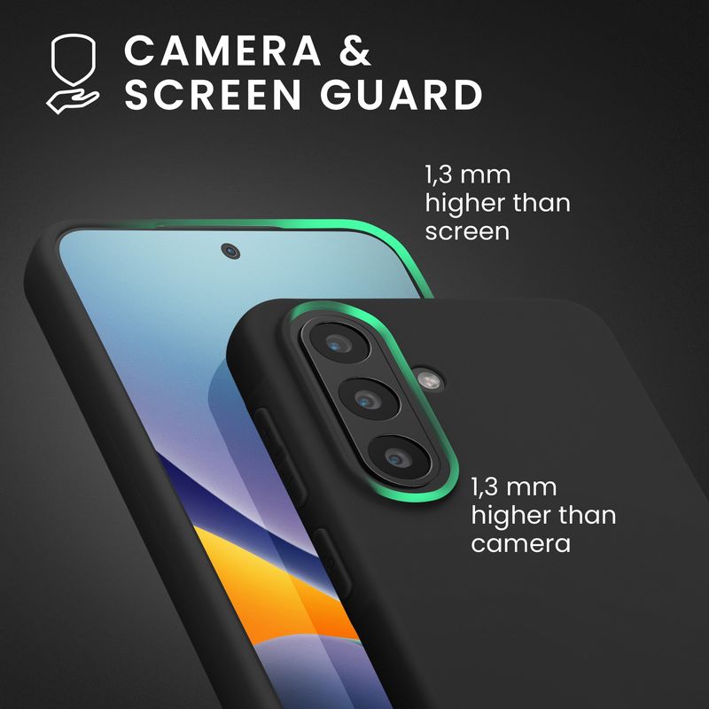 Laptop, Telefoane si Tablete - Telefoane mobile si accesorii - Accesorii Telefoane - Huse telefoane - Husa Kwmobile pentru Samsung Galaxy A57 5G, incarcare wireless, TPU, negru - Infinity.ro