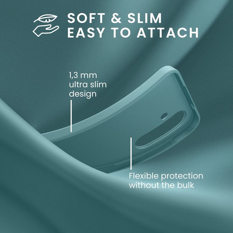 Laptop, Telefoane si Tablete - Telefoane mobile si accesorii - Accesorii Telefoane - Huse telefoane - Husa Kwmobile pentru Samsung Galaxy A57 5G, incarcare wireless, TPU, noapte - Infinity.ro