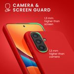 Laptop, Telefoane si Tablete - Telefoane mobile si accesorii - Accesorii Telefoane - Huse telefoane - Husa Kwmobile pentru Samsung Galaxy A57 5G, incarcare wireless, TPU, rosu - Infinity.ro