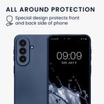 Laptop, Telefoane si Tablete - Telefoane mobile si accesorii - Accesorii Telefoane - Huse telefoane - Husa Kwmobile pentru Samsung Galaxy A57 5G, protectie la zgarieturi, silicon, albastru - Infinity.ro