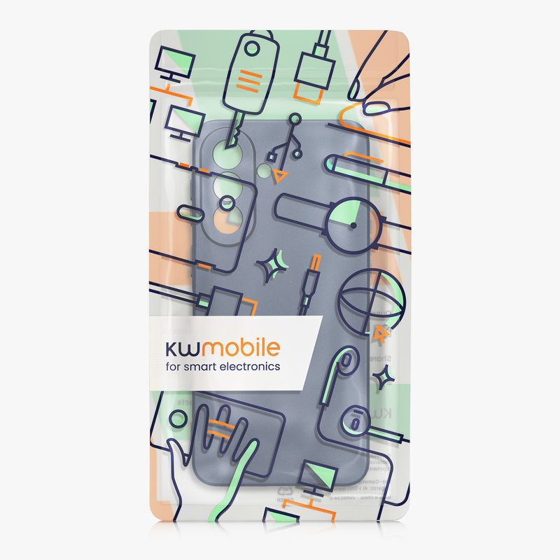 Laptop, Telefoane si Tablete - Telefoane mobile si accesorii - Accesorii Telefoane - Huse telefoane - Husa Kwmobile pentru Samsung Galaxy A57 5G, protectie la zgarieturi, silicon, albastru - Infinity.ro