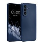Laptop, Telefoane si Tablete - Telefoane mobile si accesorii - Accesorii Telefoane - Huse telefoane - Husa Kwmobile pentru Samsung Galaxy A57 5G, protectie la zgarieturi, silicon, albastru - Infinity.ro