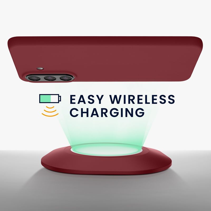 Laptop, Telefoane si Tablete - Telefoane mobile si accesorii - Accesorii Telefoane - Huse telefoane - Husa Kwmobile pentru Samsung Galaxy A57 5G, incarcare wireless, TPU, mov - Infinity.ro