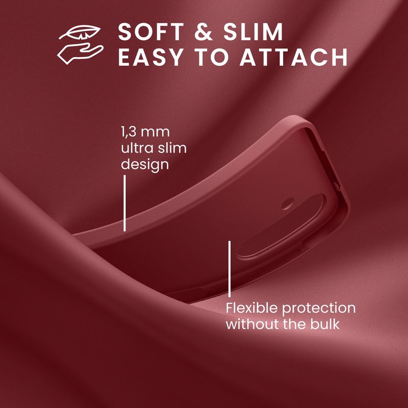 Laptop, Telefoane si Tablete - Telefoane mobile si accesorii - Accesorii Telefoane - Huse telefoane - Husa Kwmobile pentru Samsung Galaxy A57 5G, incarcare wireless, TPU, mov - Infinity.ro