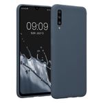Laptop, Telefoane si Tablete - Telefoane mobile si accesorii - Accesorii Telefoane - Huse telefoane - Husa Kwmobile pentru Samsung Galaxy A70, incarcare wireless, silicon, gri - Infinity.ro