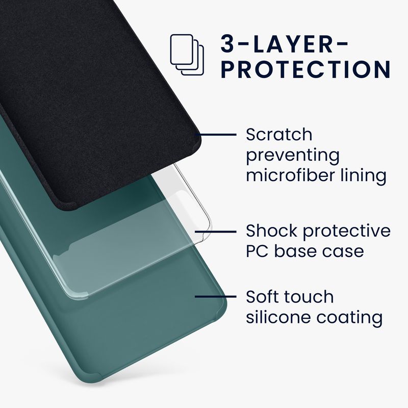 Laptop, Telefoane si Tablete - Telefoane mobile si accesorii - Accesorii Telefoane - Huse telefoane - Husa Kwmobile pentru Samsung Galaxy A72, incarcare wireless, silicon, albastru - Infinity.ro
