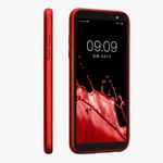 Laptop, Telefoane si Tablete - Telefoane mobile si accesorii - Accesorii Telefoane - Huse telefoane - Husa Kwmobile pentru Samsung Galaxy A6 (2018), anti-alunecare, silicon, rosu - Infinity.ro