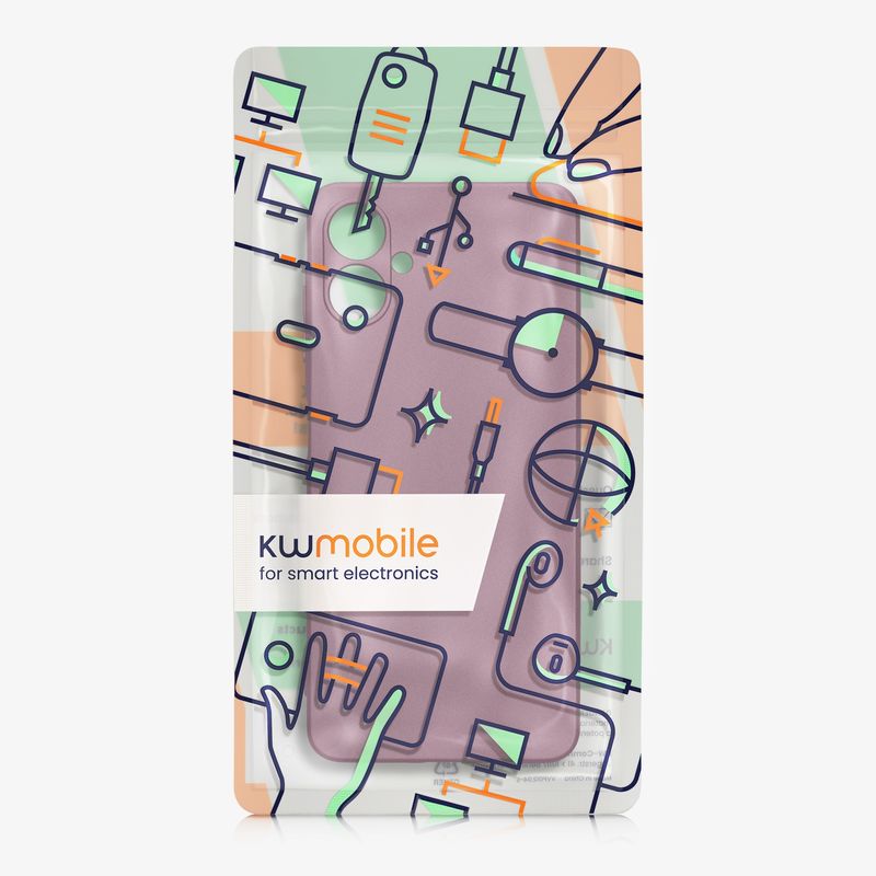 Laptop, Telefoane si Tablete - Telefoane mobile si accesorii - Accesorii Telefoane - Huse telefoane - Husa Kwmobile pentru Samsung Galaxy A06, anti-alunecare, silicon, lavanda - Infinity.ro