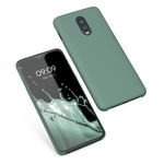 Laptop, Telefoane si Tablete - Telefoane mobile si accesorii - Accesorii Telefoane - Huse telefoane - Husa Kwmobile pentru OnePlus 6T, incarcare wireless, silicon, verde - Infinity.ro