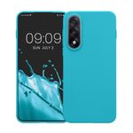Laptop, Telefoane si Tablete - Telefoane mobile si accesorii - Accesorii Telefoane - Huse telefoane - Husa Kwmobile pentru OnePlus Nord 5, incarcare wireless, silicon, albastru, TPU - Infinity.ro