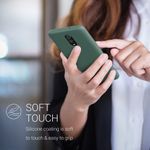 Laptop, Telefoane si Tablete - Telefoane mobile si accesorii - Accesorii Telefoane - Huse telefoane - Husa Kwmobile pentru OnePlus 6T, incarcare wireless, silicon, verde - Infinity.ro