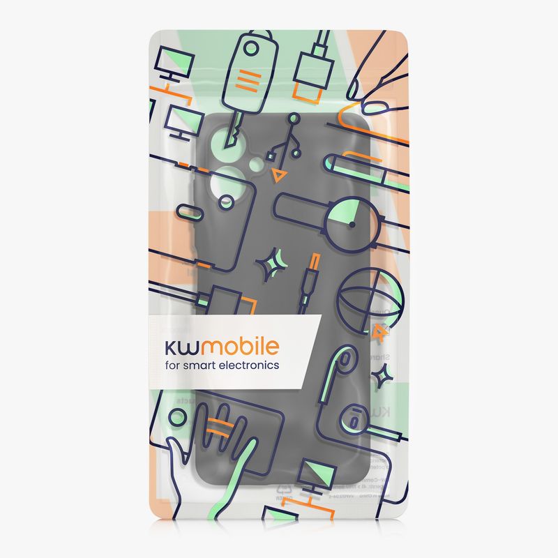 Laptop, Telefoane si Tablete - Telefoane mobile si accesorii - Accesorii Telefoane - Huse telefoane - Husa Kwmobile pentru Samsung Galaxy A06, anti-alunecare, silicon, negru - Infinity.ro