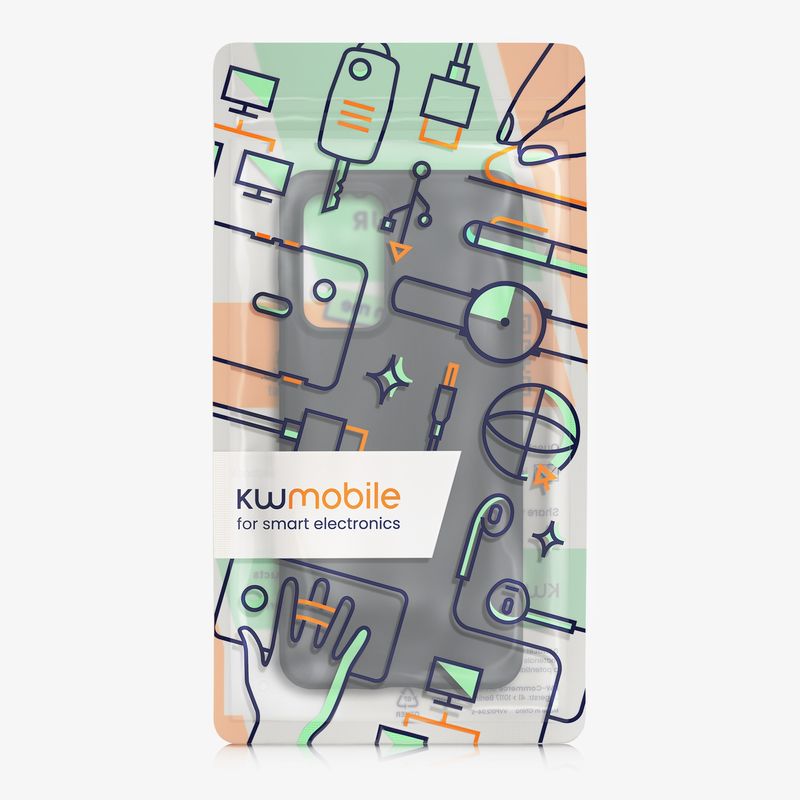 Laptop, Telefoane si Tablete - Telefoane mobile si accesorii - Accesorii Telefoane - Huse telefoane - Husa Kwmobile pentru Samsung Galaxy A33 5G, incarcare wireless, silicon, afine - Infinity.ro