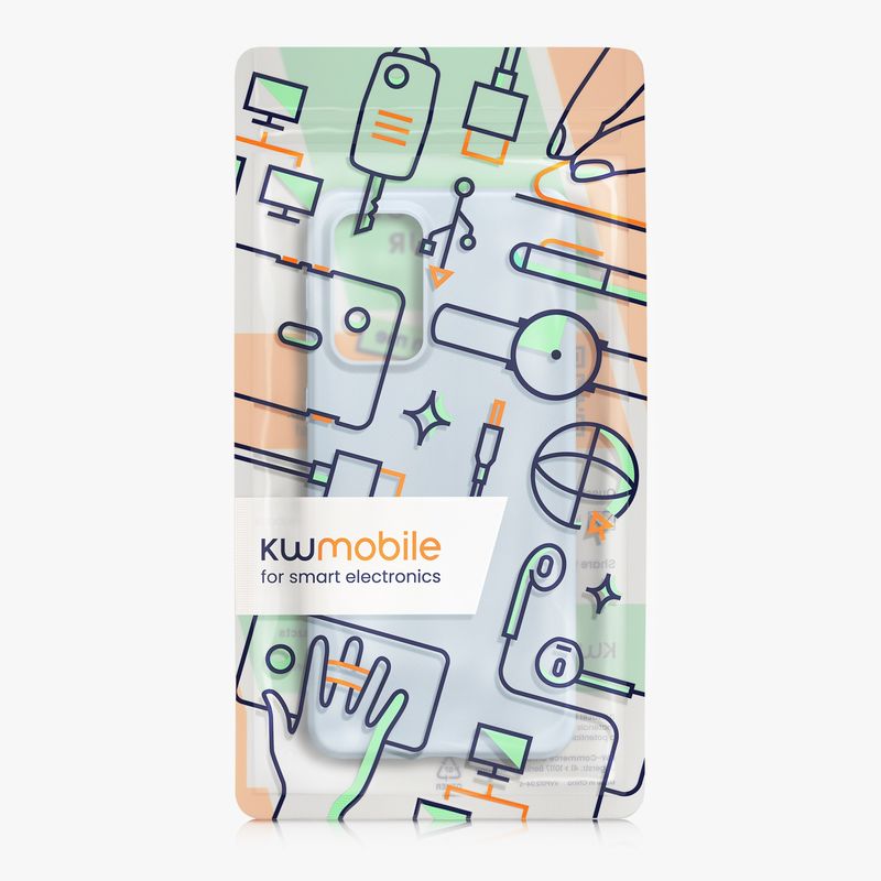 Laptop, Telefoane si Tablete - Telefoane mobile si accesorii - Accesorii Telefoane - Huse telefoane - Husa Kwmobile pentru Samsung Galaxy A33 5G, incarcare wireless, silicon, albastru deschis - Infinity.ro