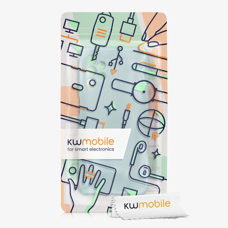 Laptop, Telefoane si Tablete - Telefoane mobile si accesorii - Accesorii Telefoane - Huse telefoane - Husa Kwmobile pentru Samsung Galaxy A32 5G, incarcare wireless, silicon, verde - Infinity.ro