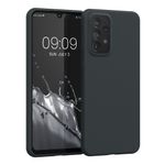 Laptop, Telefoane si Tablete - Telefoane mobile si accesorii - Accesorii Telefoane - Huse telefoane - Husa Kwmobile pentru Samsung Galaxy A33 5G, incarcare wireless, silicon, afine - Infinity.ro