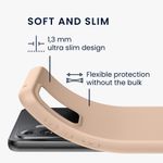 Laptop, Telefoane si Tablete - Telefoane mobile si accesorii - Accesorii Telefoane - Huse telefoane - Husa Kwmobile pentru Samsung Galaxy A33 5G, incarcare wireless, silicon, bej - Infinity.ro