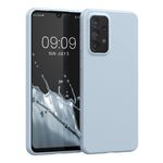 Laptop, Telefoane si Tablete - Telefoane mobile si accesorii - Accesorii Telefoane - Huse telefoane - Husa Kwmobile pentru Samsung Galaxy A33 5G, incarcare wireless, silicon, albastru deschis - Infinity.ro