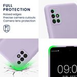 Laptop, Telefoane si Tablete - Telefoane mobile si accesorii - Accesorii Telefoane - Huse telefoane - Husa Kwmobile pentru Samsung Galaxy A51, anti-alunecare, protectie la zgarieturi, silicon, mov - Infinity.ro