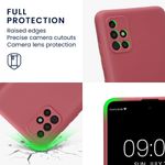 Laptop, Telefoane si Tablete - Telefoane mobile si accesorii - Accesorii Telefoane - Huse telefoane - Husa Kwmobile pentru Samsung Galaxy A51, anti-alunecare, protectie la zgarieturi, silicon, roz - Infinity.ro