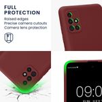 Laptop, Telefoane si Tablete - Telefoane mobile si accesorii - Accesorii Telefoane - Huse telefoane - Husa Kwmobile pentru Samsung Galaxy A51, anti-alunecare, silicon, mov - Infinity.ro