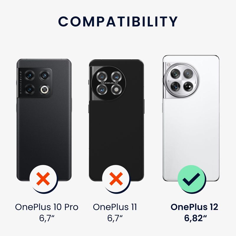 Laptop, Telefoane si Tablete - Telefoane mobile si accesorii - Accesorii Telefoane - Huse telefoane - Husa Kwmobile pentru OnePlus 12, incarcare wireless, silicon, gri - Infinity.ro
