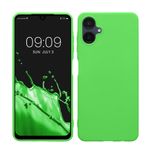 Laptop, Telefoane si Tablete - Telefoane mobile si accesorii - Accesorii Telefoane - Huse telefoane - Husa Kwmobile pentru Samsung Galaxy A06, incarcare wireless, silicon, verde - Infinity.ro