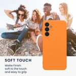 Laptop, Telefoane si Tablete - Telefoane mobile si accesorii - Accesorii Telefoane - Huse telefoane - Husa Kwmobile pentru Samsung Galaxy A16 5G, anti-alunecare, silicon, portocaliu - Infinity.ro