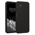 Laptop, Telefoane si Tablete - Telefoane mobile si accesorii - Accesorii Telefoane - Huse telefoane - Husa Kwmobile pentru Samsung Galaxy A14 5G, anti-alunecare, silicon, gri - Infinity.ro