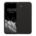 Laptop, Telefoane si Tablete - Telefoane mobile si accesorii - Accesorii Telefoane - Huse telefoane - Husa Kwmobile pentru Samsung Galaxy A14 5G, anti-alunecare, silicon, gri - Infinity.ro