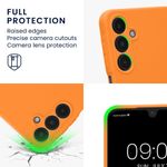 Laptop, Telefoane si Tablete - Telefoane mobile si accesorii - Accesorii Telefoane - Huse telefoane - Husa Kwmobile pentru Samsung Galaxy A16 5G, anti-alunecare, silicon, portocaliu - Infinity.ro
