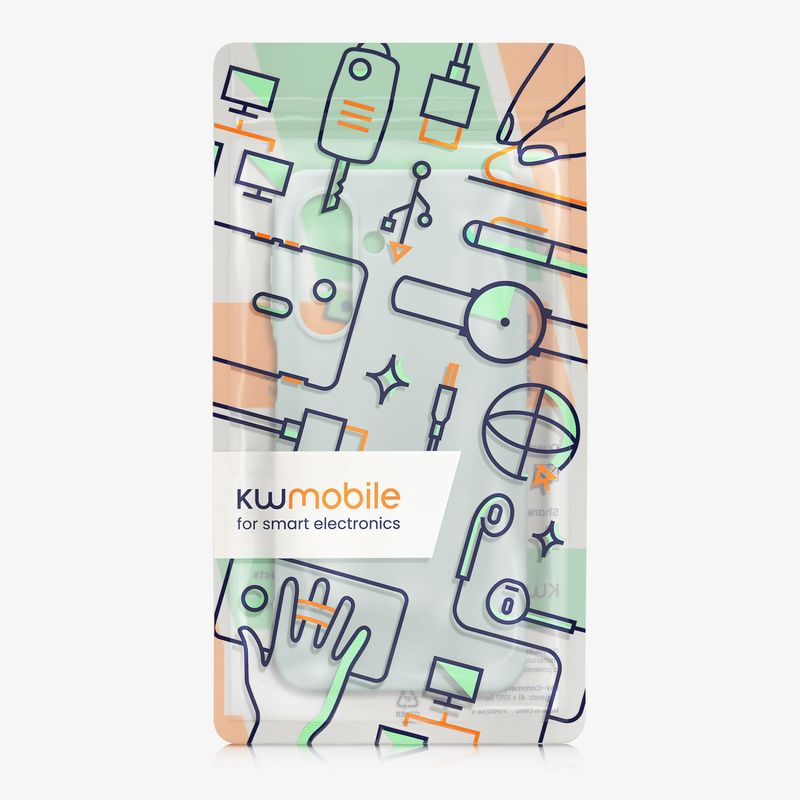 Laptop, Telefoane si Tablete - Telefoane mobile si accesorii - Accesorii Telefoane - Huse telefoane - Husa Kwmobile pentru Samsung Galaxy A17 4G/5G, incarcare wireless, TPU, menta - Infinity.ro